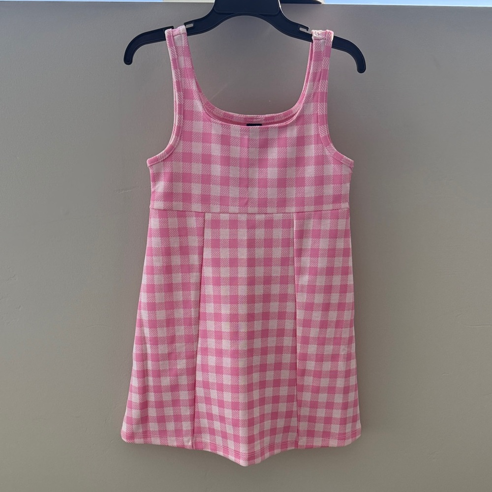 Old Navy Pink Checkered Sleeveless Top